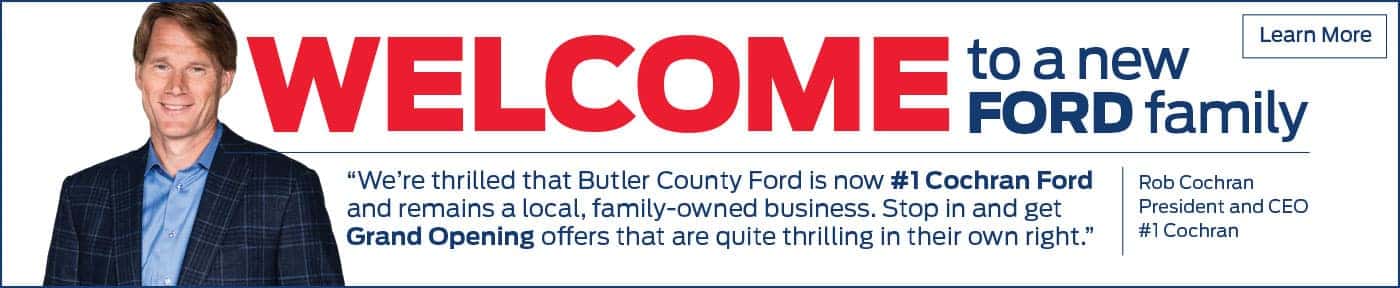 Welcome to a New Ford Family Top banner