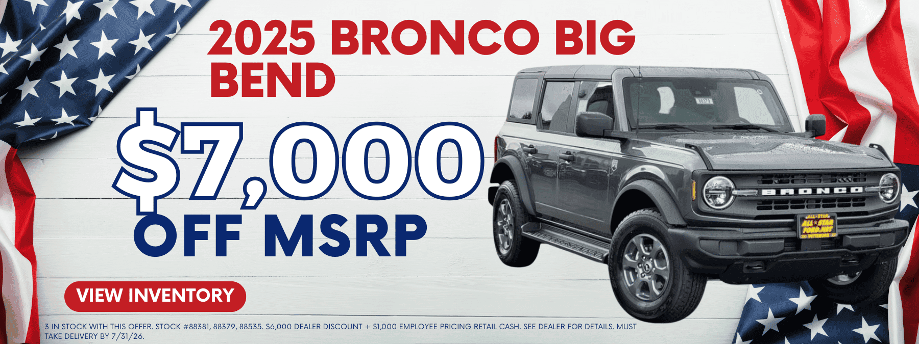 2025 Bronco Big Bend