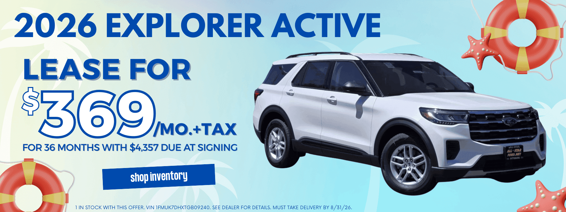 Explorer Lease August