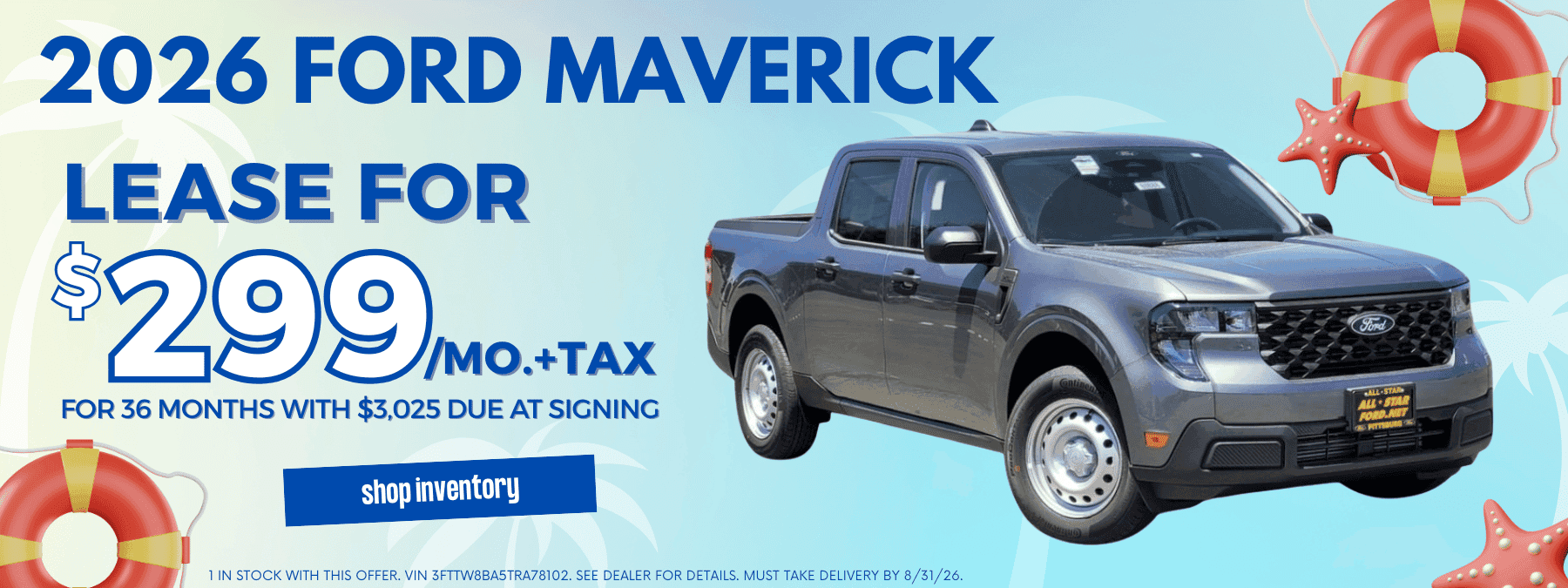 Maverick Lease August