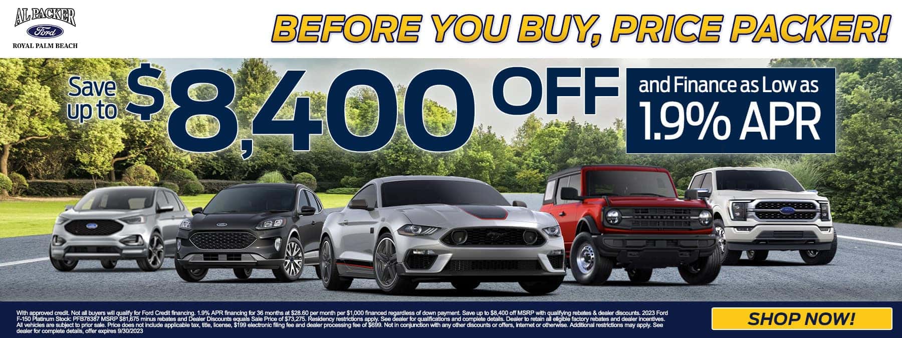 Before you buy, price packer royal palm beach
