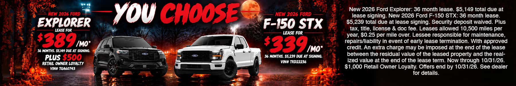 Monthly Offer