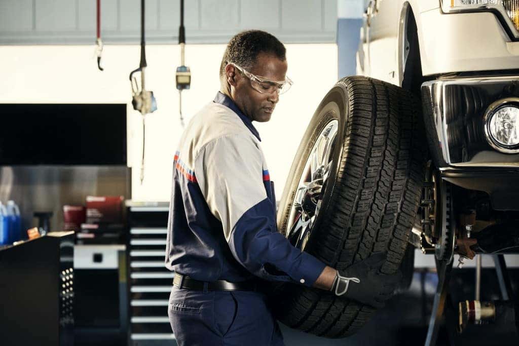ALIGNMENT, BALANCE AND ROTATE 4 TIRES