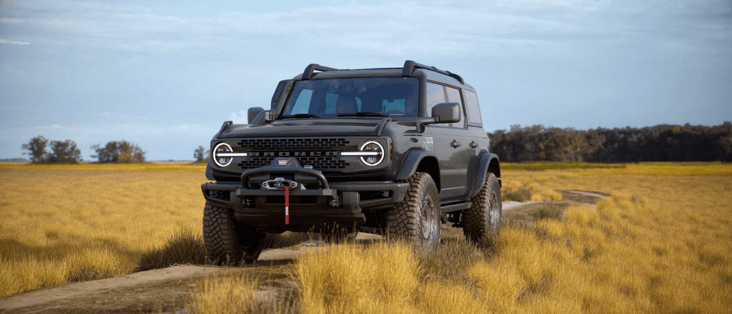 Shadow Black Ford Bronco