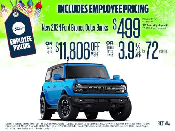 New 2024 Ford Bronco Outer Banks