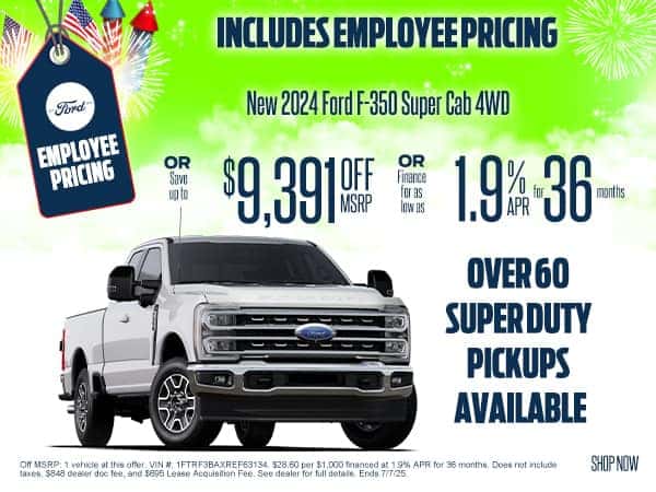 New 2024 Ford F-350 Super Cab 4WD