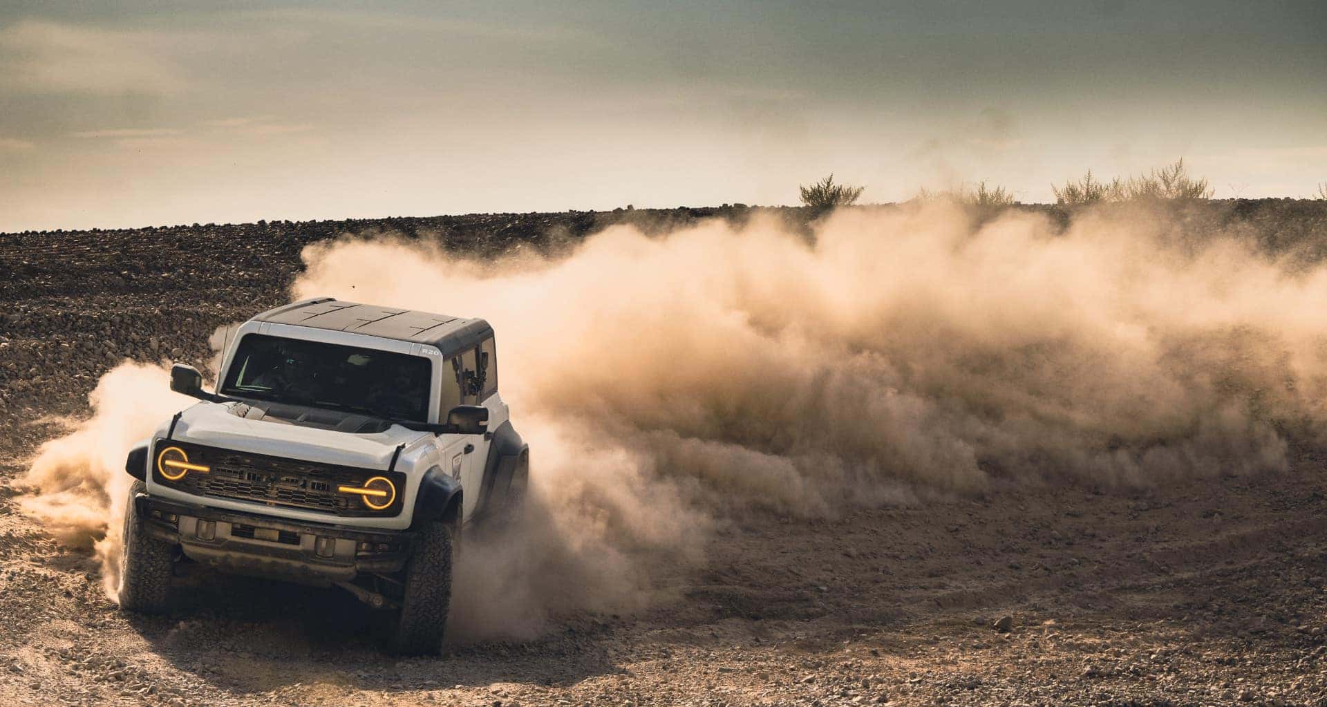 The 2026 Ford Bronco off roading