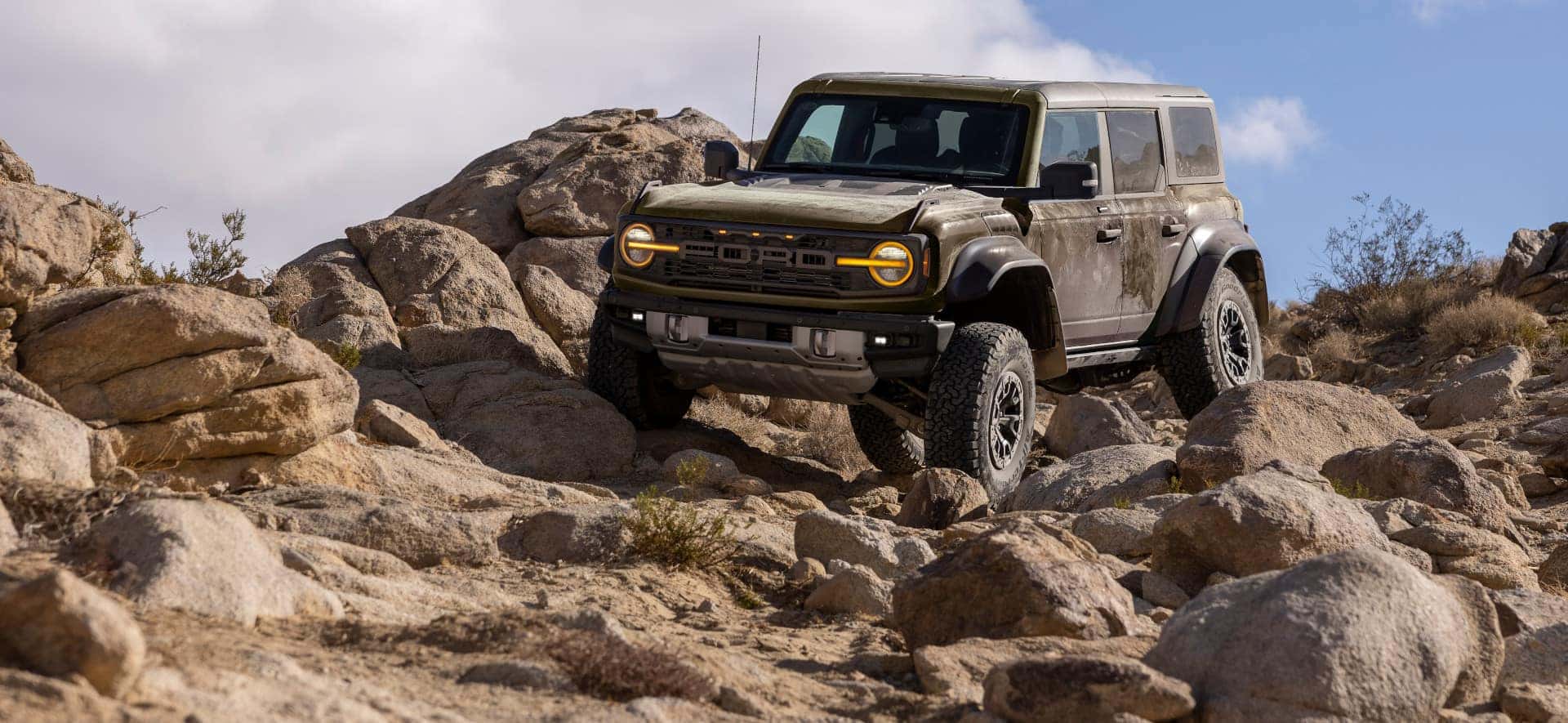 The 2026 Ford Raptor taken off-road