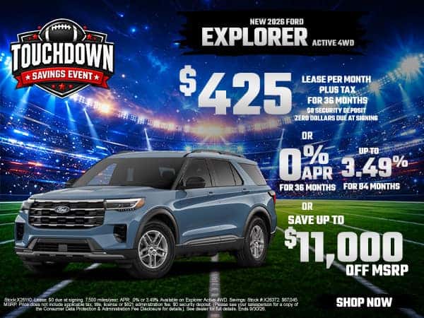 New 2026 Ford Explorer 