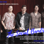 The Social Bandits - At Home Concert Poster