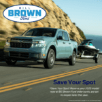 Save your spot on a new Ford Maverick at Bill Brown Ford in Livonia, MI