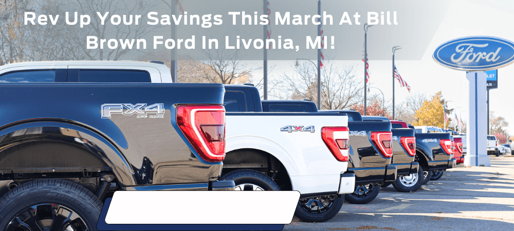 2023 F-150 Inventory on the lot at Bill Brown Ford in Livonia, MI 