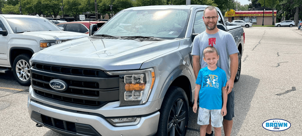 New 2023 F-150 Sold At Bill Brown Ford By Chris Baxter