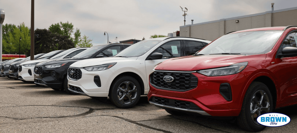 2024 Escape Inventory on the lot at Bill Brown Ford in Livonia, MI
