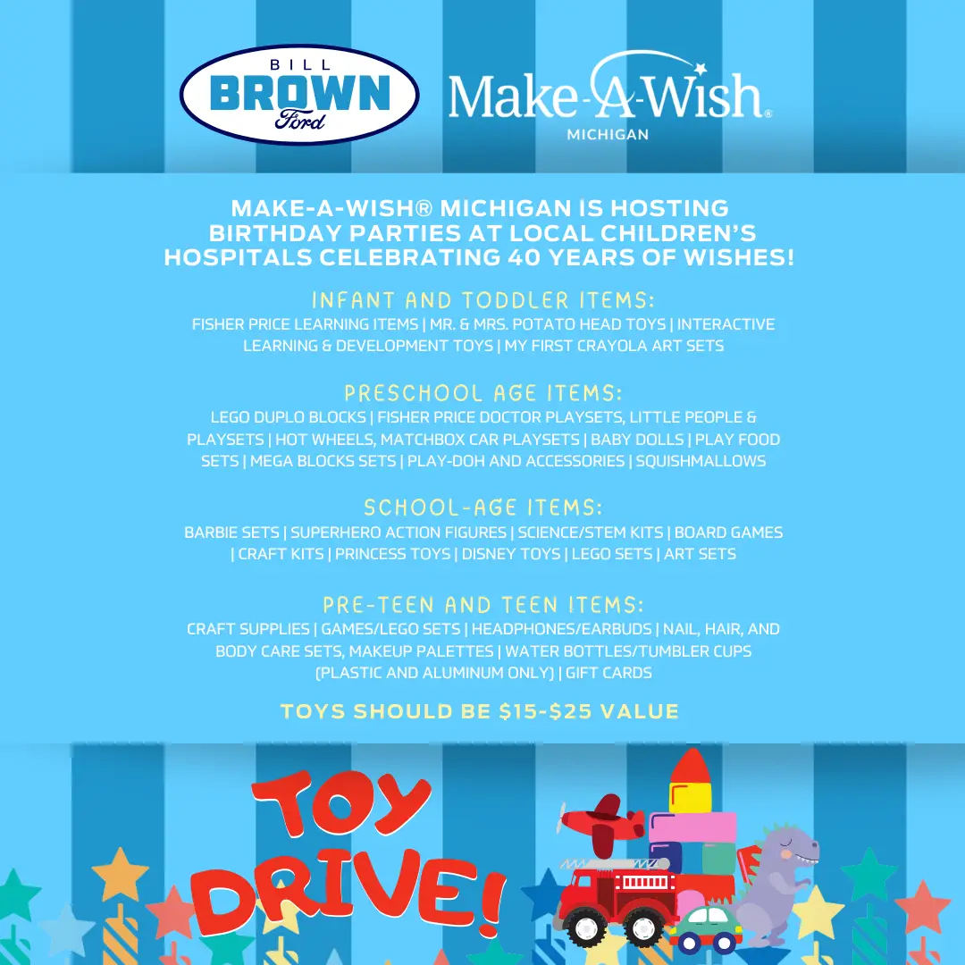 Fill The Bed Of An F-150 For Our Make-A-Wish Toy Drive | Bill Brown Ford