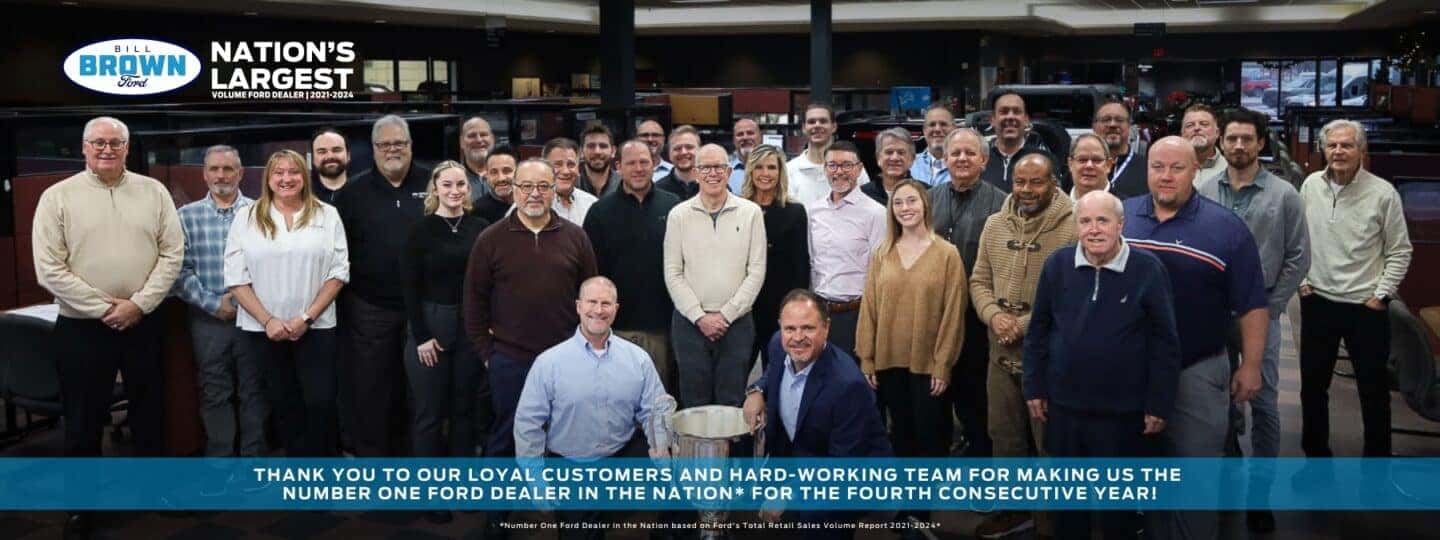 Bill Brown Ford Celebrates Earning the Title of Number One Ford Dealer ...