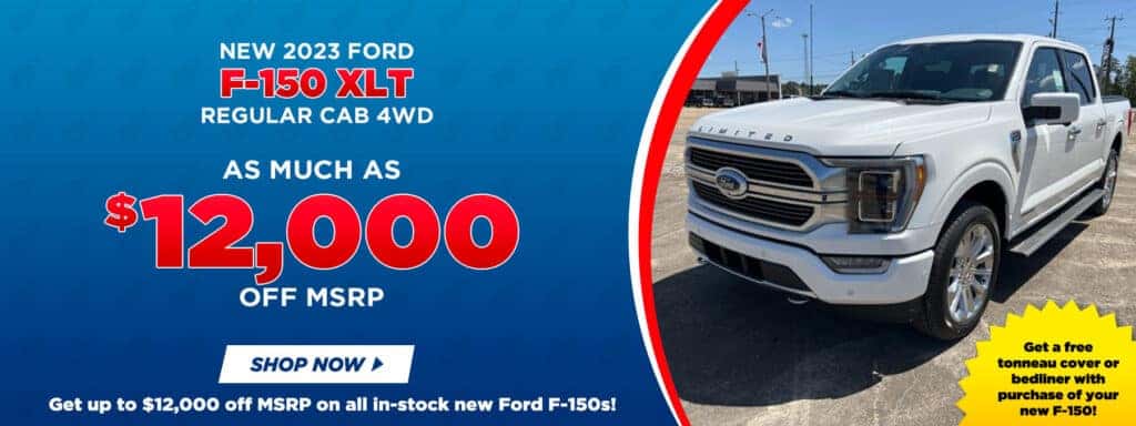 New 2023 Ford F-150 XLT Regular Cab 4WD