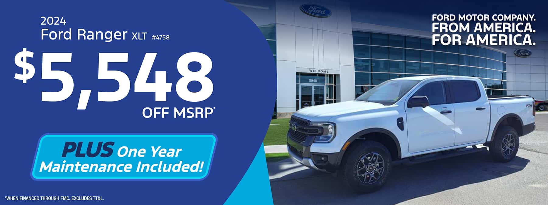 2024 FORD RANGER XLT