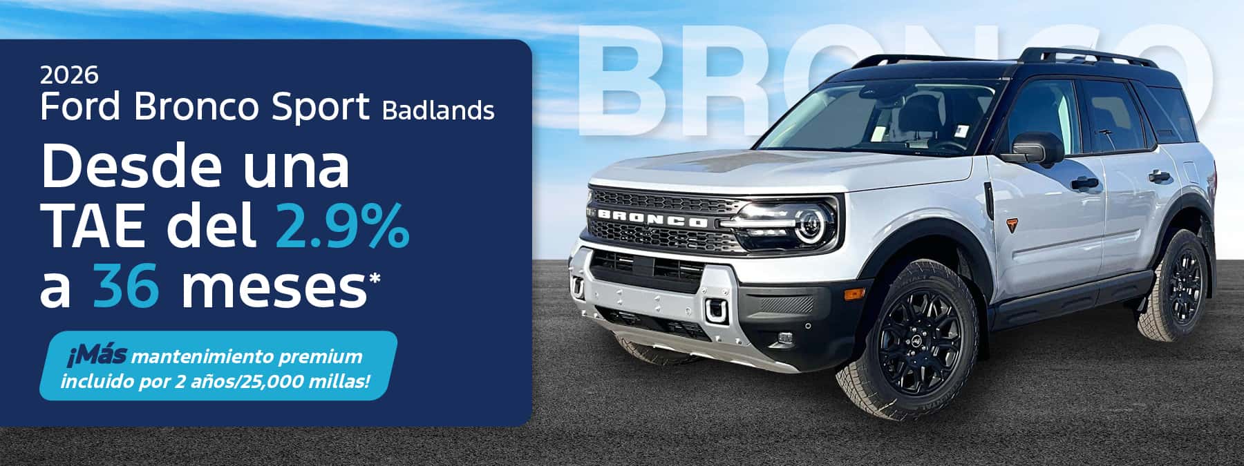2026 Ford Bronco Sport