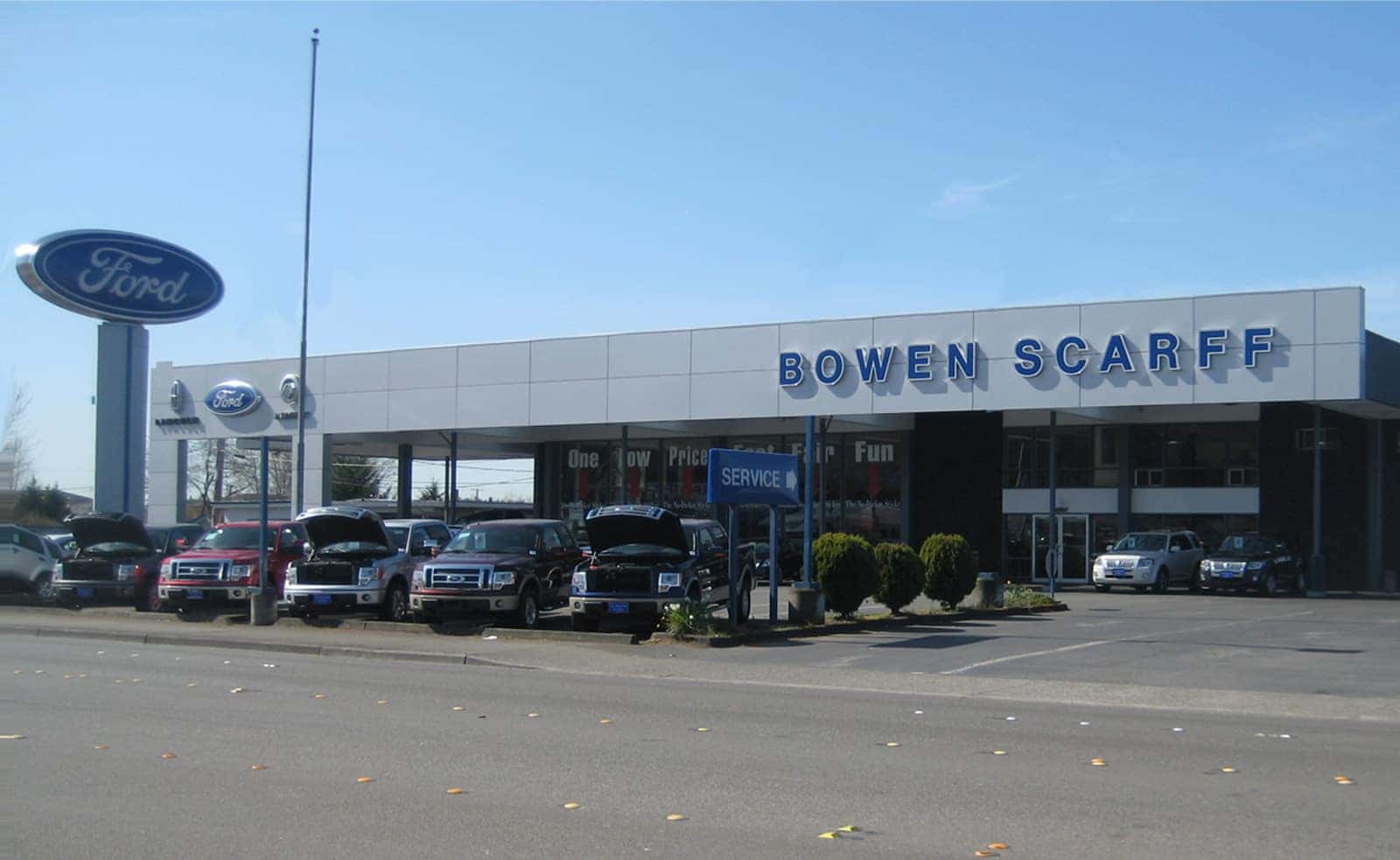 Bowen Scarff Ford Building in Kent