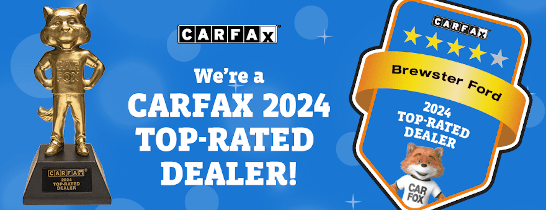 Carfax Top Rated Dealer Banner