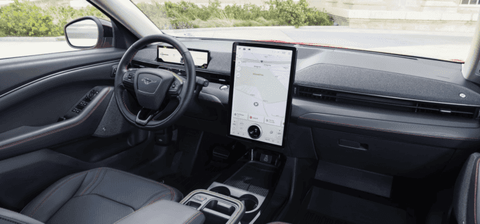 2025 Ford Mustang Mach-e interior dash