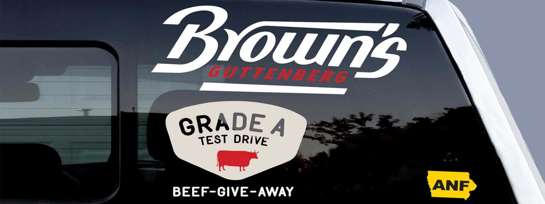 Take a Test Drive for Free Beef