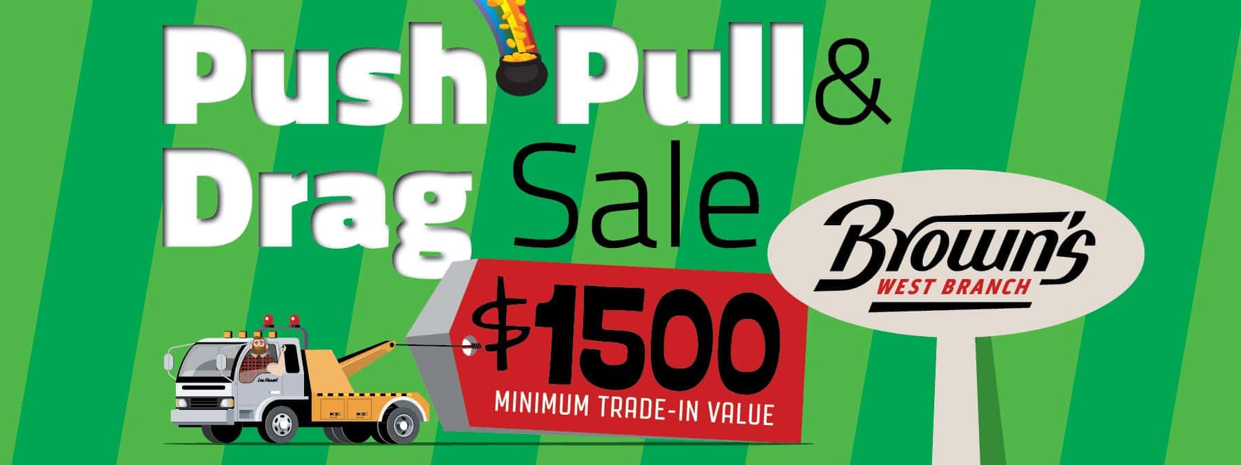 Push pull drag