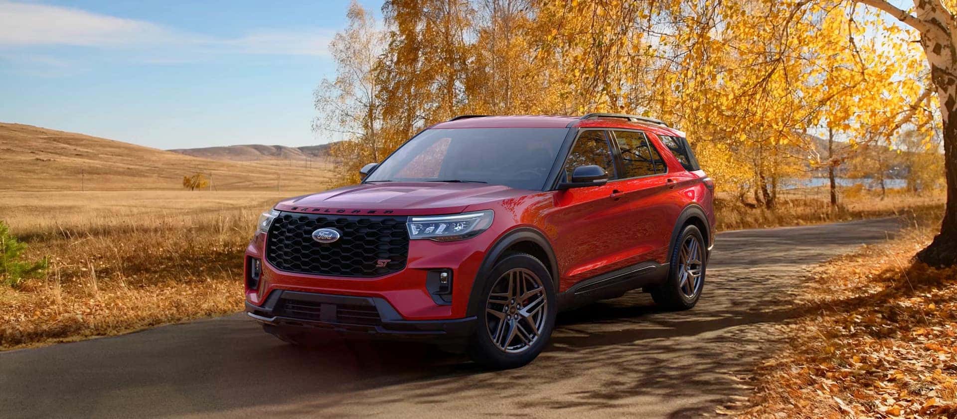 Exterior dimensions and profile of the 2026 Ford Explorer
