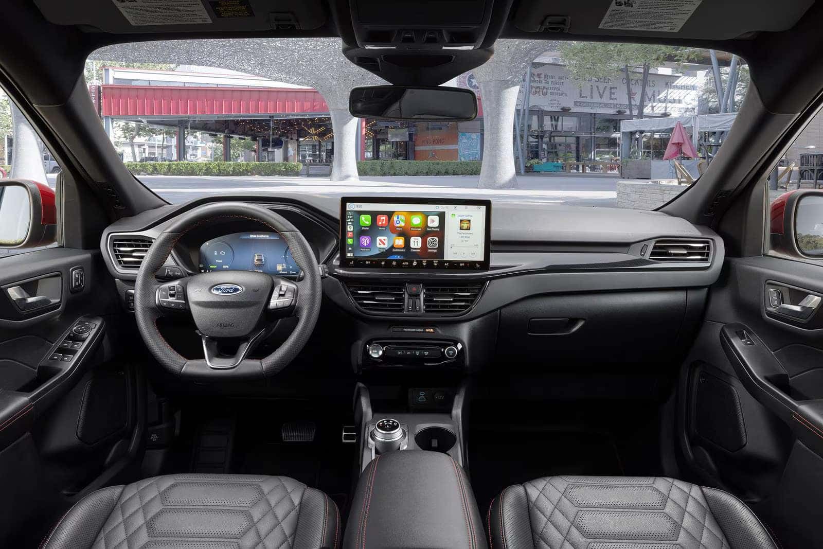 Interior of the infotainment system in the 2026 Ford Escape
