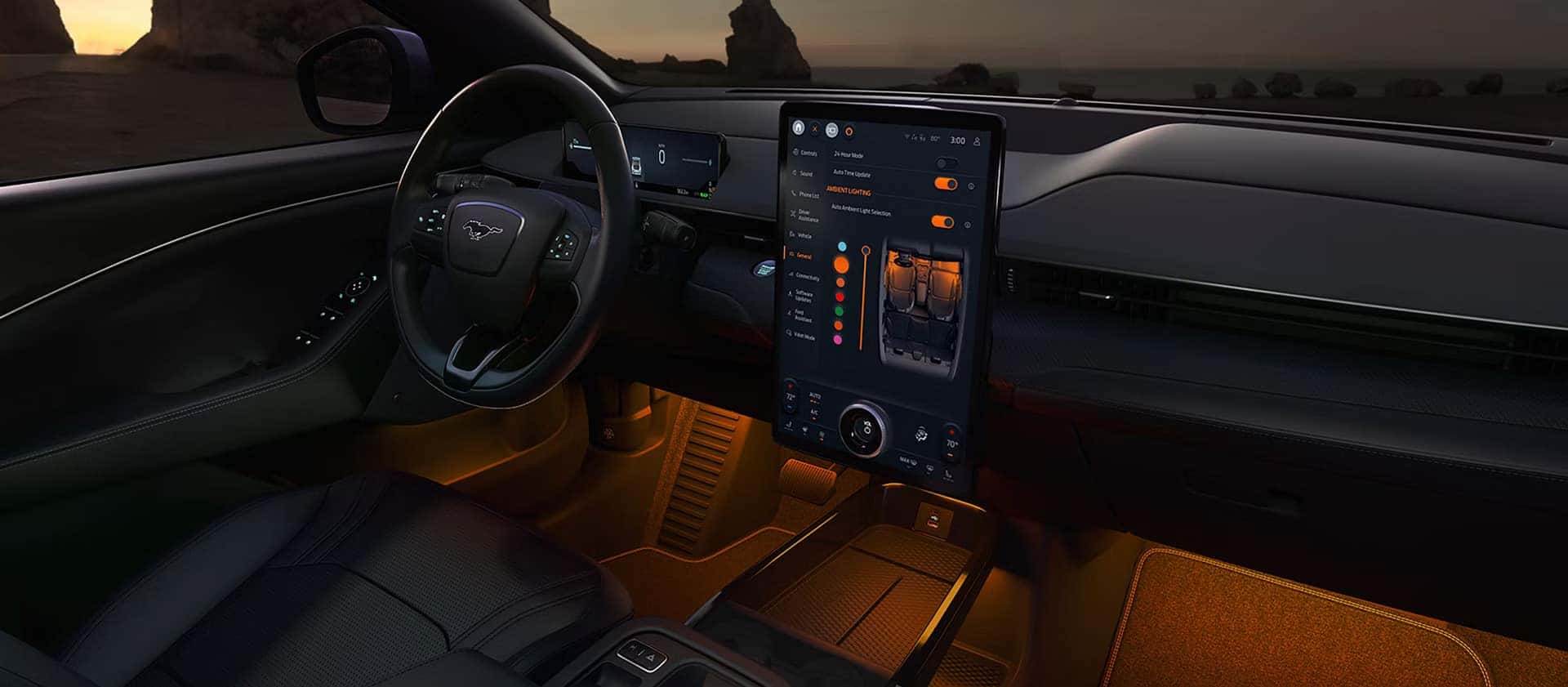Technology and Infotainment system in the 2026 Ford Mustang Mach-e