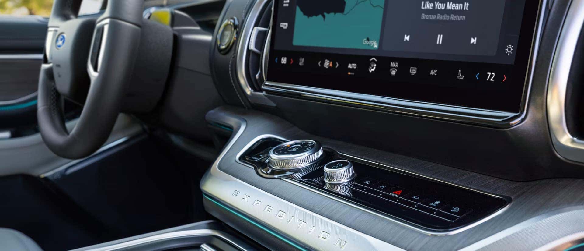 A look at the towing knobs in the 2026 Ford Expedition