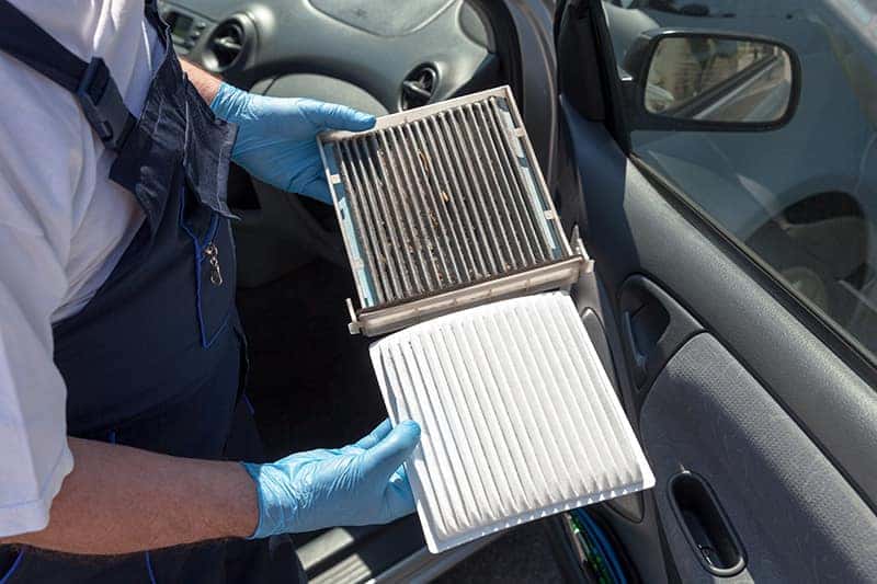 2027 Ford Expedition cabin air filter service