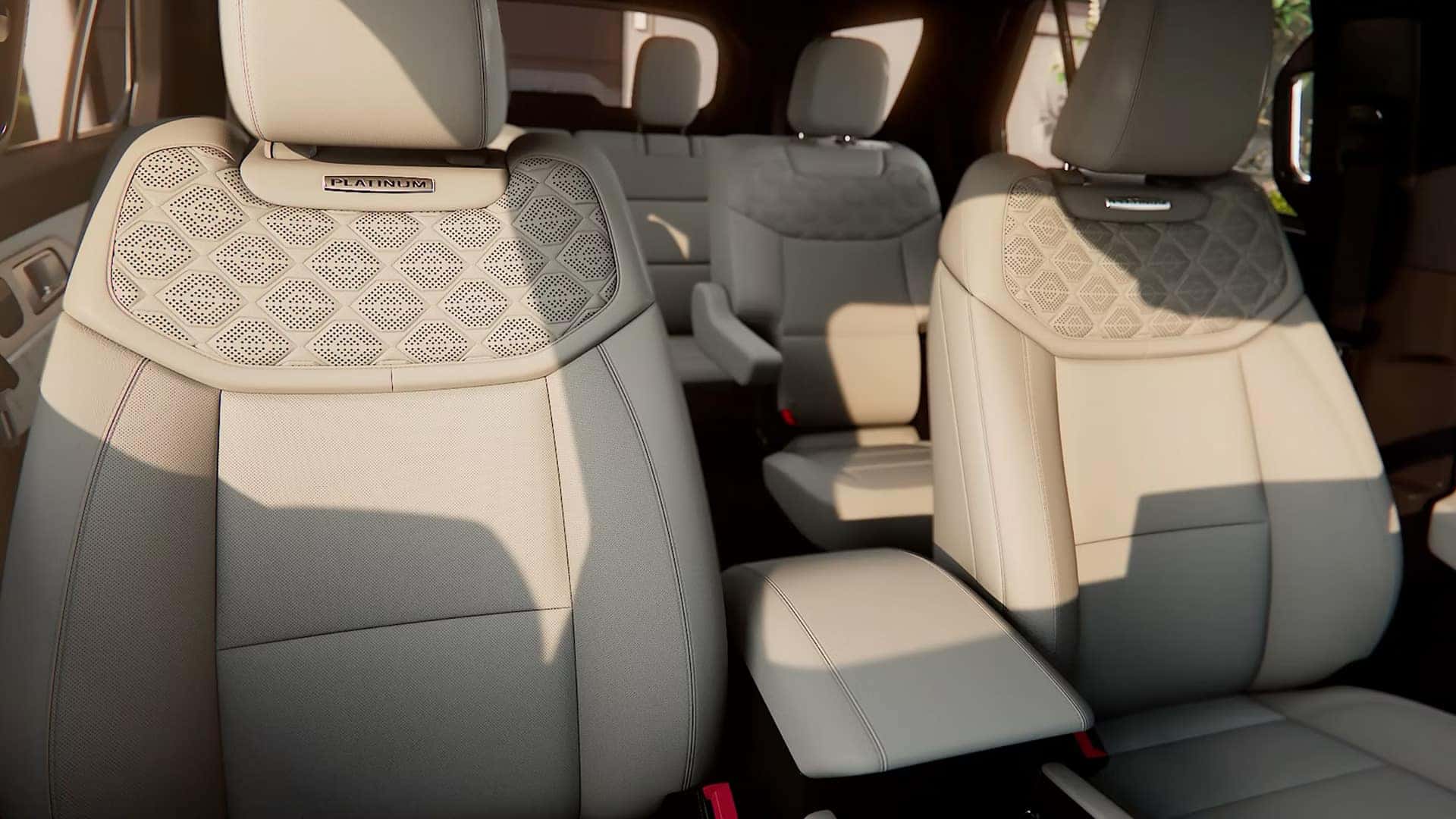 2027 Ford Explorer and Chevrolet Traverse interior comparison