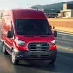 Ford e-Transit Driving