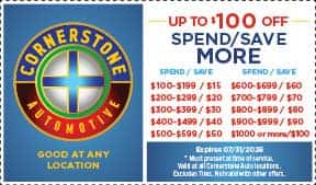 Up To $100 Off Service Coupon