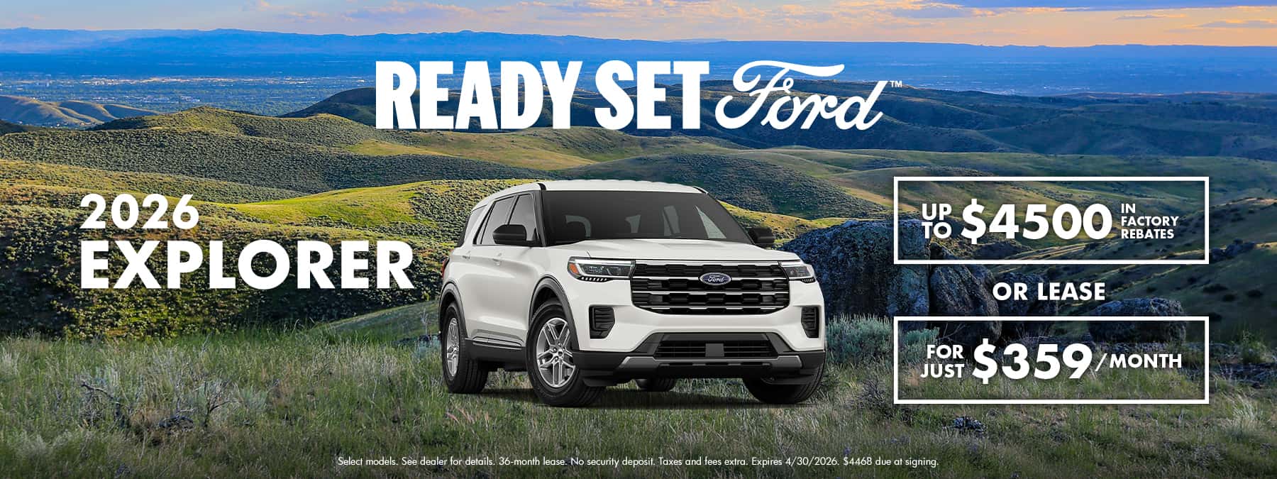 Ready Set Ford Explorer