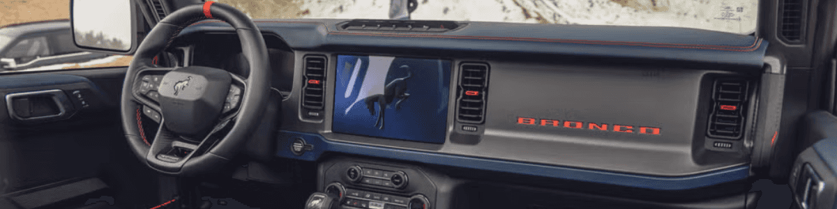 2026 Ford Bronco Interior and Technology