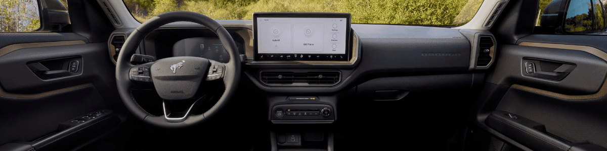 2026 ford bronco sport interior