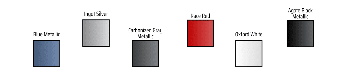 2026 Ford Transit Color Options
