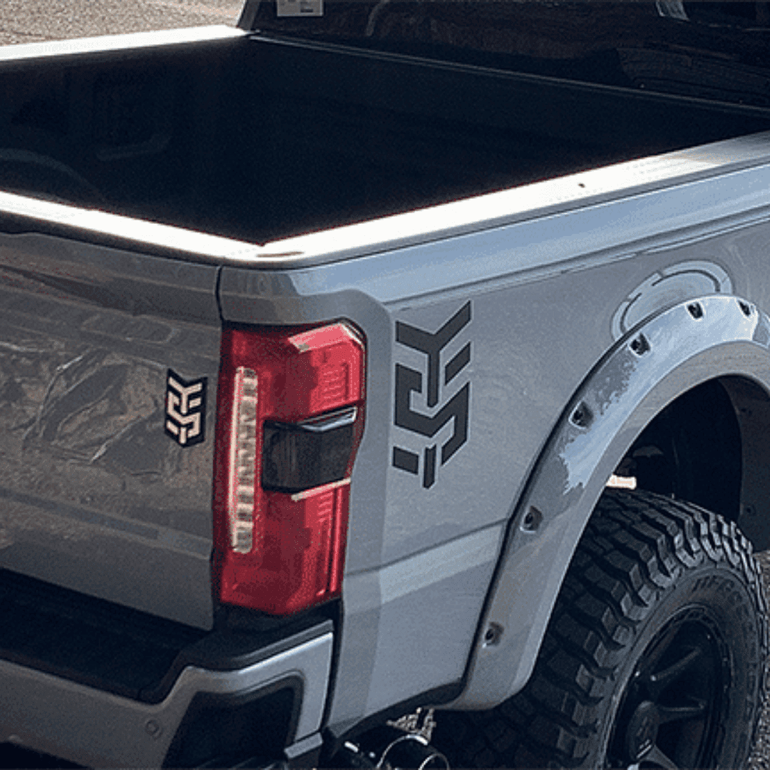 tsport rear quarter truck badging