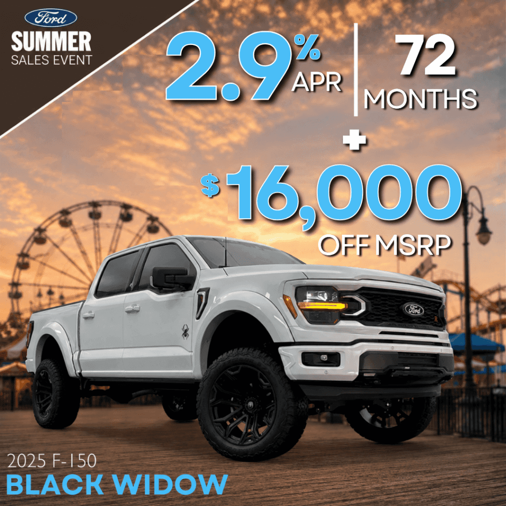 2025 F150 Black Widow