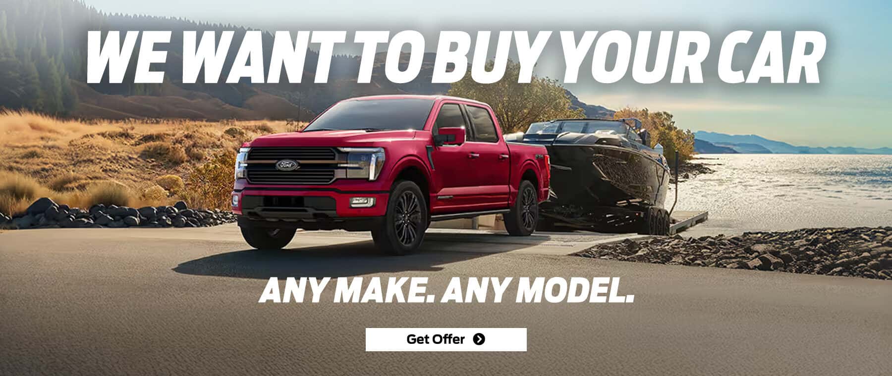 We Want to Buy Your Car