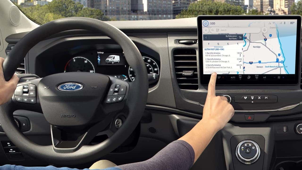 2025 Ford E-Transit Driving Experience