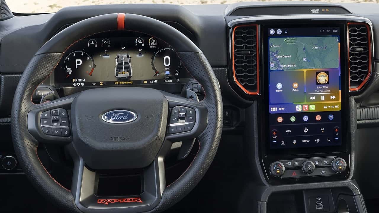 2025 Ford Ranger Technology