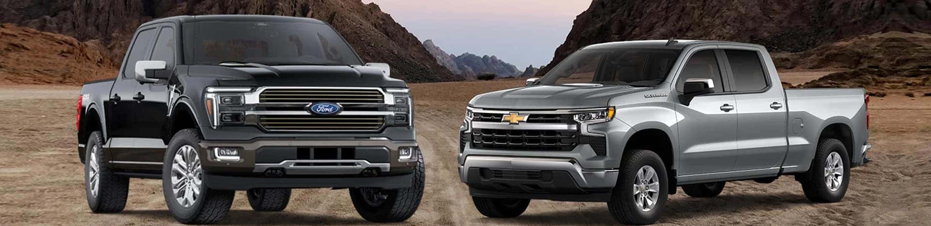 F-150 vs Silverado At Villa Ford