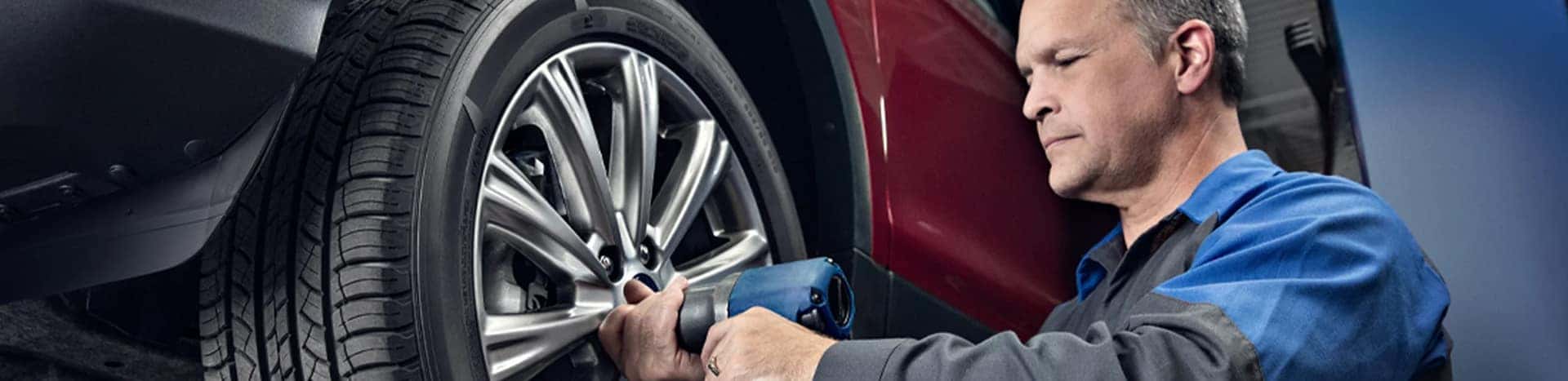 TIRE MAINTENANCE AT VILLA FORD