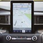 Large infotainment screen in the 2020 Ford Explorer