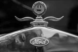 Old Ford Car Logo