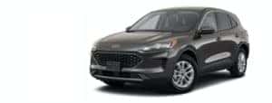A grey 2021 Ford Escape is angled left.